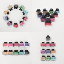 요비월드 만년필 잉크 10색 세트 15ML 고급필기구 캘리만년필 교수님선물추천