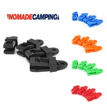 캠핑 텐트 칼라풀 타프클립 이지클립 4pcs-1set, 블루