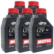 올란도 1.6 디젤 엔진오일 합성유 5W30 파워 LCV 5L, 5개, 1L