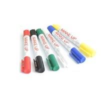 PlayColor Make up 페이스페인팅 펜타입 일반 낱색, 화이트