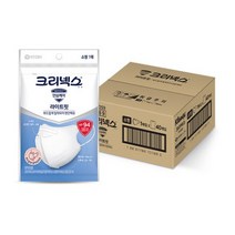 크리넥스 라이트핏 황사마스크 소형 KF94, 40개입, 1개, 화이트