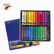 문교화학 오일파스텔세트 24색 013051, 단품, 단품