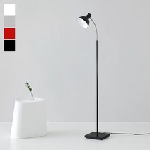 [마켓비] MELODIO 장스탠드 E26 KS2034F, 레드
