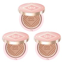 조성아22 씨엔티 대왕쿠션 파운데이션 25g, 1호 라이트베이지, 3개