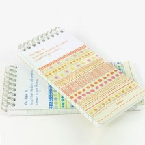 문구 양지사 기자수첩 2호 48절 스프링 노트 미니수첩, ** 본상품선택