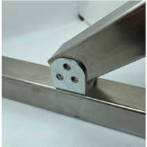 사각 각 파이프 브라켓 조인트 각관 연결 25mm 30mm, CL형(스틸)조인트, 1개