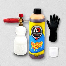 AD 오토브라이트다이렉트 매지폼 커스타드 500ml 스노우폼 프리워시 컬러 폼 세차 샴푸 고농축 폼랜스 계량컵, 러스터샤인 03 매지폼 500ml 폼랜스 세트, 1개