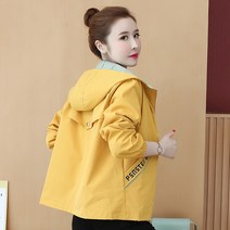 여성 야구점퍼 베이스볼 자켓 짧은 코트 봄과 가 한국어 버전 2023 모든 경기