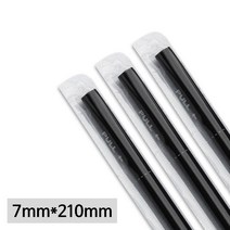 일회용 7mm 일자형 블랙 빨대 스트로우 1박스 10000개 / 개별포장, 7 블랙 개별 일자빨대 1박스 10000개