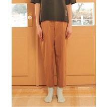 22SS 카멜 단색 면혼방 밴딩팬츠 HSPA2B323CM