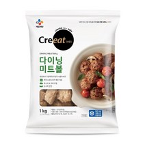 CJ 크레잇 다이닝 미트볼, 5개, 1kg