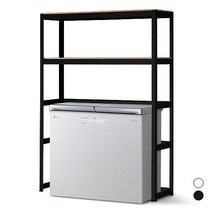 김치냉장고선반 철제선반 주방앵글선반 120x40x180 2단, 상품선택:김치냉장고앵글120 2단 180 화이트