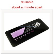 측정 기기 레벨기 P82D UV 테스트 카드 빠른 UPF 센서 쉬운 측정 피부 위한 감지 보호하기 컬러 Deeeper, 01 1PC