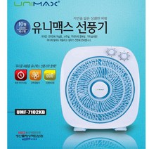 유니맥스 탁상용 박스팬 선풍기 UMF-7102KB, 핑크