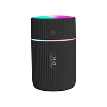 220ML Mini Ultrasonic Air Humidifier USB Essential Oil Diffuser Car Purifier Home Aroma Anion Mist M, [02] B