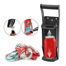 캔 압축기 2세대/깡통 페트병 재활용 분리수거 크러셔, 캔 압축기 2세대 블랙, 1개