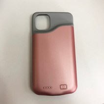 리아 대용량 아이폰 11 PRO MAX 전용 고속 충전 보조 배터리 일체형 케이스, 핑크, 아이폰11Pro Max