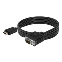 HDMI to VGA RGB 노트북 모니터 빔프로젝터 연결케이블, 1M
