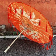 오일 종이 우산 여성 댄스 성능 사진 의상 한 벌 중국 스타일 공예 장식 천장 술의 소품 파라솔