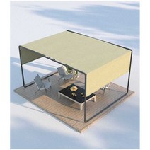 야외정자 원두막 정원조립식정자 조립식원두막 파고라, 3mx3m (그린)