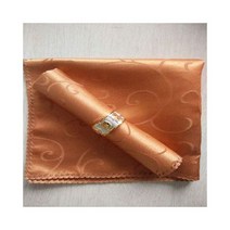 45*45cm 호텔 냅킨 천 서양 음식 입 천 여러 가지 빛깔의 자카드 작은 사각형 냅킨 플레이스 매트 플레이스 매트 홈 5 조각, Coffee single hook