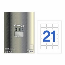 기타 바보사랑[오피스넥스]반투명라벨21칸매 LC-3105(10매 레이저 63.5x38.1mm)