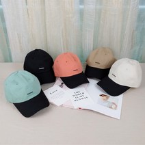 와이앤와이 원데이 스몰자수 배색볼캡 화사한 투톤 칼라 스트링 커플 야구모자 봄여름 데일리