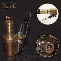콤비보트 투명카약 Reamoceana-범용 자동차 공기 펌프 척 클립 1x6mm 자동차 트럭 타이어 팽창기 밸브 커넥터 클램프 타이어 수리 도구, Valve Clip G