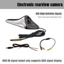 k5후방카메라 후방카메라배선 후방카메라렌즈 CVBS AHD 1080P 자동차 후방 사각 지대 보조 측면 반전 백업 상어 지느러미 IP68 방수 회전식, 01 AHD