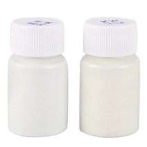 1 개 다크 아크릴 발광에 30G 발광 밝은 안료 낙서 파티 페인트 블루 그린, 2 ×, 스카이 블루 + 블루 그린