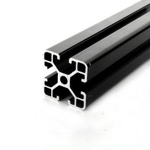 알루미늄 프로파일 선형 레일 압출 CNC 3D 프린터 부품 mm, 10 T-4040 black_09 500mm