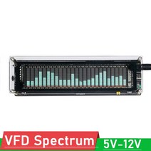 측정기 센서 세트 vfd 음악 스펙트럼 디스플레이 음성 제어 레벨 표시기 리듬 분석기, 없음