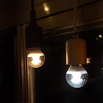 일루미 LED 인지구 3W 주광색 전구색 6500K 3000K 인테리어 전구 6500K 3000K 클리어 램프
