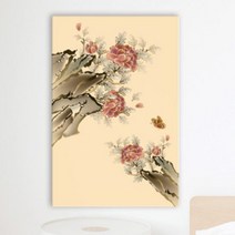 꾸밈 iw515-부귀의상징모란중형노프레임 액자, 부귀의상징모란중형노프레임