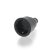 신주 2P 16A 250V 방수형 고무 콘센트 산업용, 1개