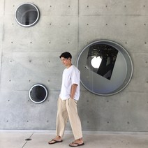 특이한 배정남 공유 벌룬 핀턱 팬츠 바지