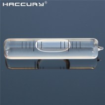 레이저 레벨기 디지털 각도 HACCURY 투명 유리 레벨 버블 미니 튜브 앰플 측정기, 03 11x54(15sec)