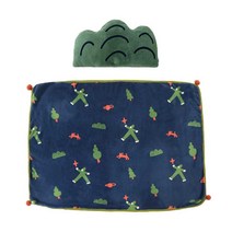 병원 담요 사무실 낮잠 쿠션 베개 이불 세트