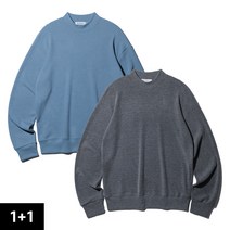 앨빈클로 1+1 무지 모크넥 루즈핏 니트 MAR823 (4 COLOR)
