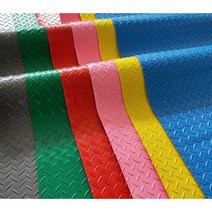 맞춤제작 공장 바닥매트 다양난컬러 pvc 미끄럼방지