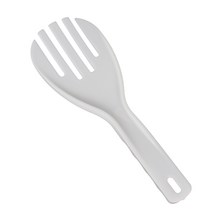 JINGHENG 밥주걱 상업용 삽 끈적임없음 다섯손가락 밥주걱포크 플라스틱 가정용 식당 두꺼운, T07-10개 다섯손가락 대형밥주걱