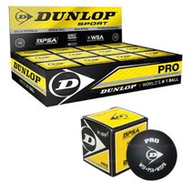 전세계경기 공식구 던롭 스쿼시볼 1박스(12볼) 오래쓰는 추천 레슨용 정구