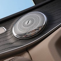 주주 벤츠 C GLC 클래스 전용 도어 스피커 전체 크롬 커버 4P 부메스터 W205 X253, 01. C GLC 클래스 스피커 몰딩 (유광)