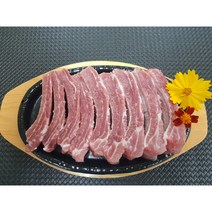 캠핑고기 흑돼지 등갈비 500g, 1개