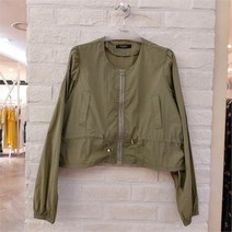 헤이린뉴욕 SH01 간절기 크롭 바람막이 HM3JP2000