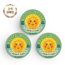 자일리톨스톤 모닝콜라 캔디, 70g, 3개