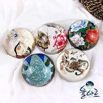 바보사랑 민화크리스탈 문진 서진 서예문진.율아트_화방, 6.어변성룡도