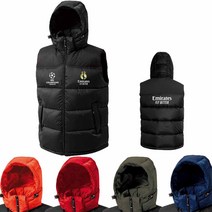 레알마드리드 조끼패딩 겨울보온동계자켓 챔피언스리그 커스텀제작전문 축구풋살팀