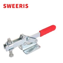 토글클램프 SWEERIS GH-204GB 수평 토글 클램프 퀵 릴리스 T 세트 목공 고정 클립 도구 핸드 툴, 01 GH-204GB 1pcs