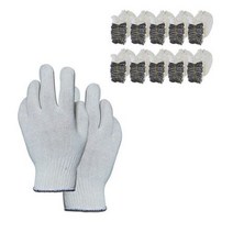 작업장 면장갑 목장갑 40g, 검정, 100세트